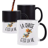 Mug Magique La chasse c'est la vie