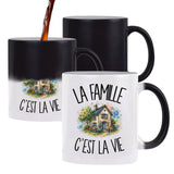 Mug Magique La famille c'est la vie