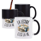 Mug Magique La lecture c'est la vie