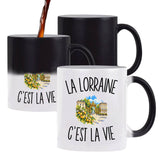 Mug Magique La Lorraine c’est la vie