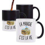 Mug Magique La Manche c’est la vie