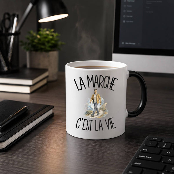 Mug Magique La marche c'est la vie