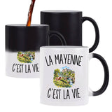 Mug Magique La Mayenne c’est la vie