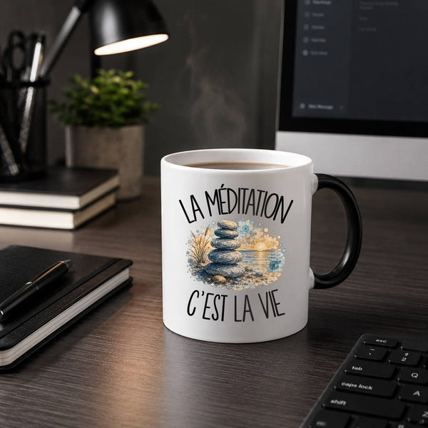 Mug Magique La méditation c'est la vie