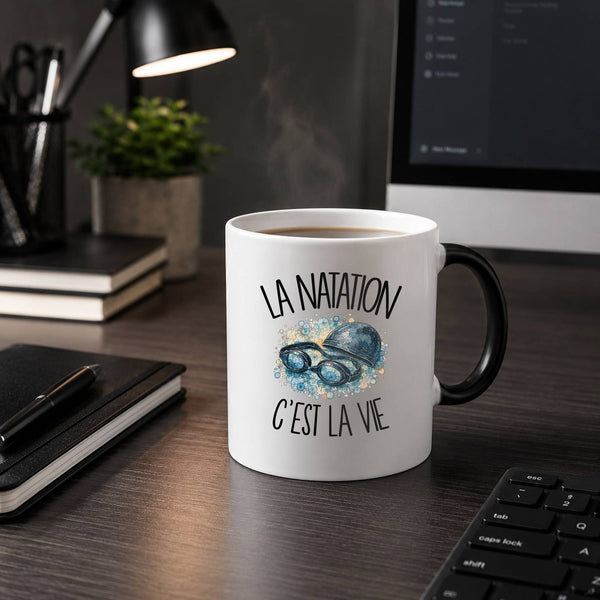 Mug Magique La natation c'est la vie