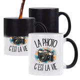 Mug Magique La photo c'est la vie