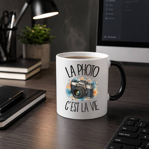 Mug Magique La photo c'est la vie