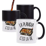 Mug Magique La plancha c'est la vie