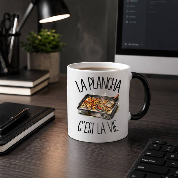 Mug Magique La plancha c'est la vie