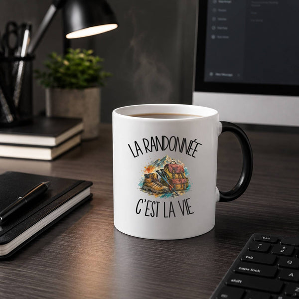 Mug Magique La randonnée c'est la vie