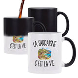 Mug Magique La Sardaigne c’est la vie