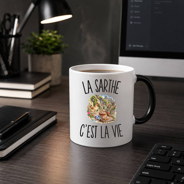 Mug Magique La Sarthe c’est la vie