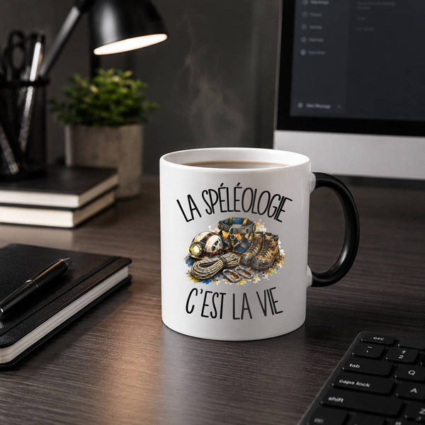 Mug Magique La spéléologie c'est la vie
