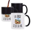 Mug Magique La Suisse c’est la vie