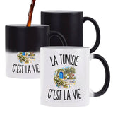 Mug Magique La Tunisie c’est la vie