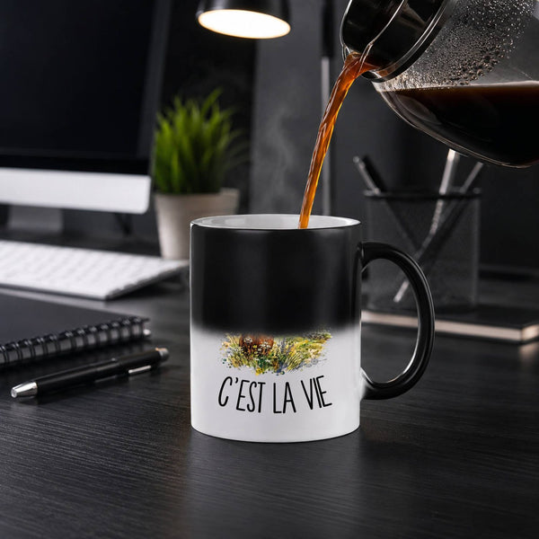 Mug Magique L'Auvergne c'est la vie