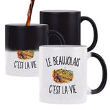 Mug Magique Le Beaujolais c’est la vie