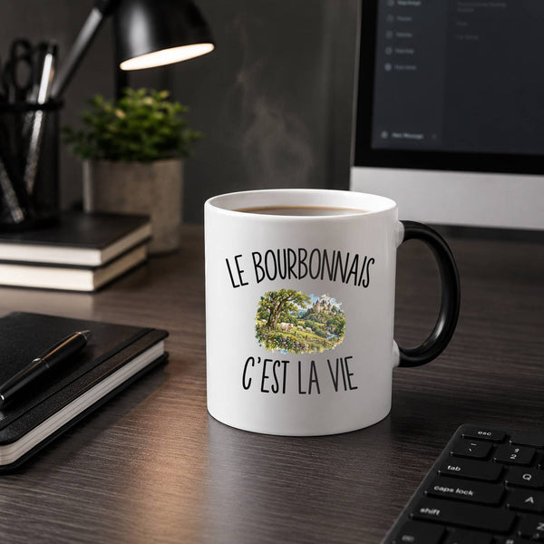 Mug Magique Le Bourbonnais c’est la vie