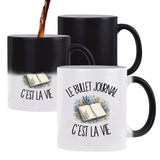 Mug Magique Le bullet journal c'est la vie