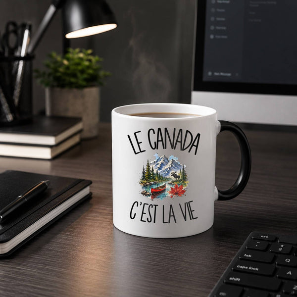 Mug Magique Le Canada c'est la vie