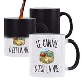 Mug Magique Le Cantal c’est la vie