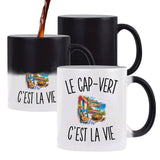 Mug Magique Le Cap-Vert c’est la vie