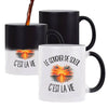 Mug Magique Le coucher de soleil c'est la vie