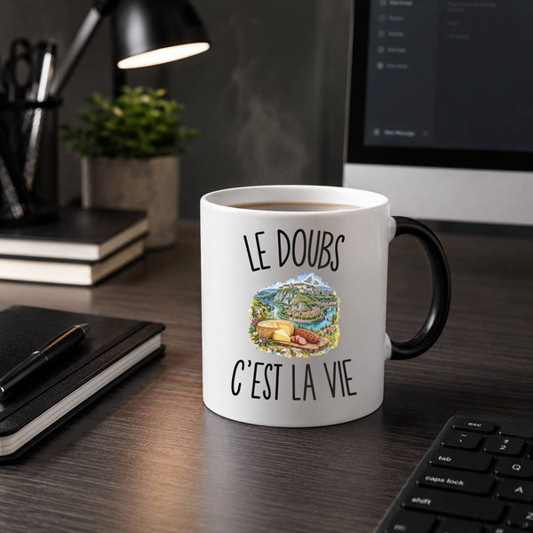 Mug Magique Le Doubs c’est la vie