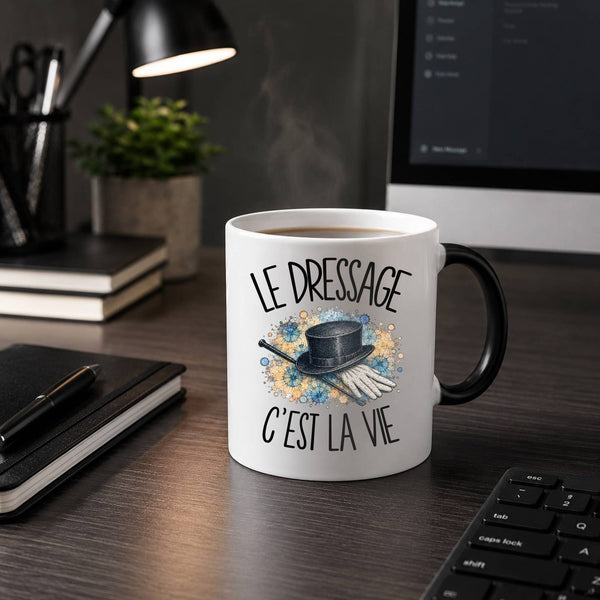 Mug Magique Le dressage c'est la vie