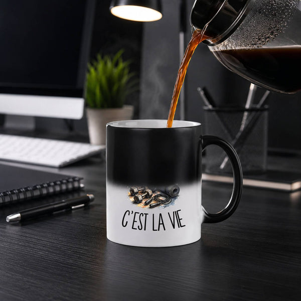 Mug Magique Le fitness c'est la vie