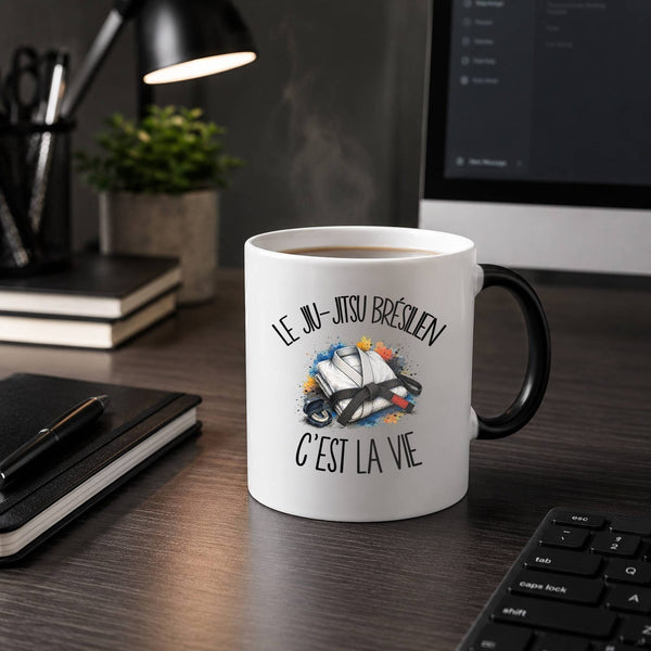 Mug Magique Le jiu-jitsu brésilien c'est la vie