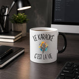 Mug Magique Le karaoké c'est la vie