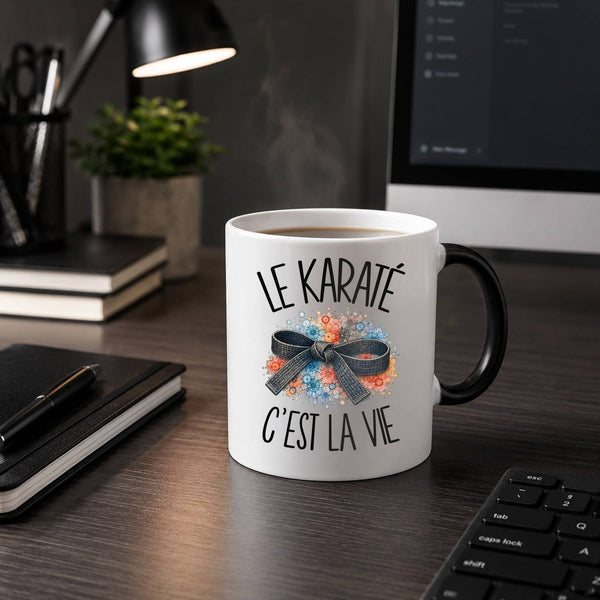 Mug Magique Le karaté c'est la vie