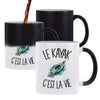 Mug Magique Le kayak c'est la vie