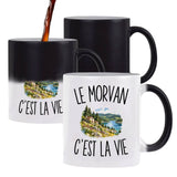 Mug Magique Le Morvan c’est la vie