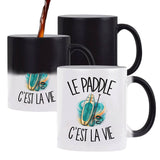 Mug Magique Le paddle c'est la vie
