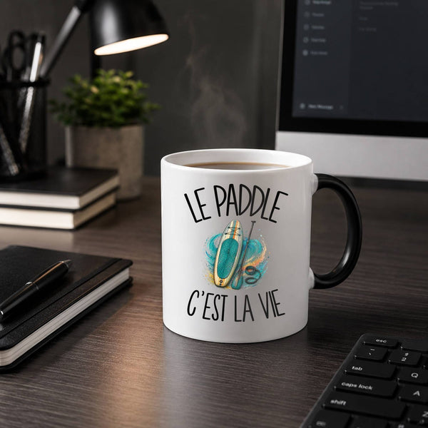 Mug Magique Le paddle c'est la vie