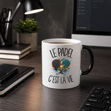 Mug Magique Le padel c'est la vie