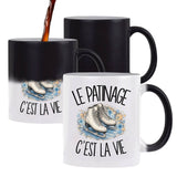 Mug Magique Le patinage c'est la vie