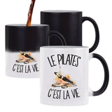 Mug Magique Le pilates c'est la vie