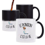 Mug Magique Le plongeon c'est la vie
