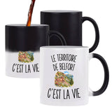 Mug Magique Le Territoire de Belfort c’est la vie