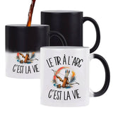 Mug Magique Le tir à l'arc c'est la vie