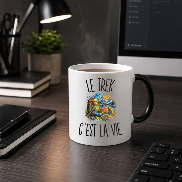 Mug Magique Le Trek c’est la vie