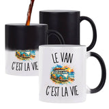 Mug Magique Le Van c’est la vie