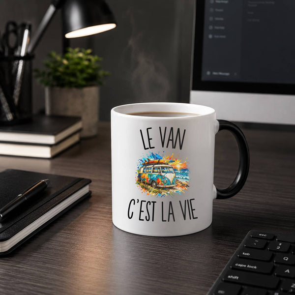 Mug Magique Le Van c’est la vie