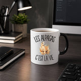 Mug Magique Les alpagas c'est la vie
