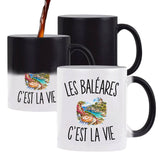 Mug Magique Les Baléares c’est la vie