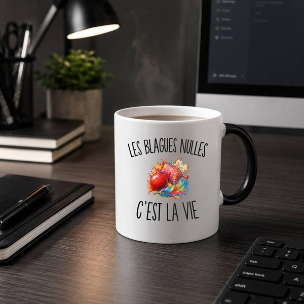 Mug Magique Les Blagues Nulles c’est la vie