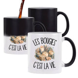 Mug Magique Les bougies c'est la vie